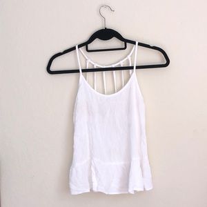 Cute white flowy top